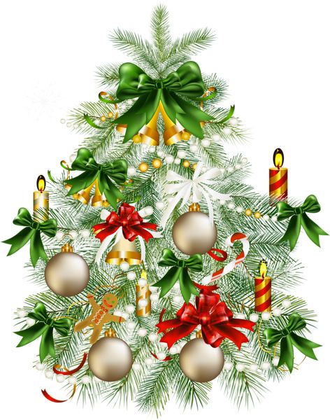 Christmas tree PNG    图片编号:38598