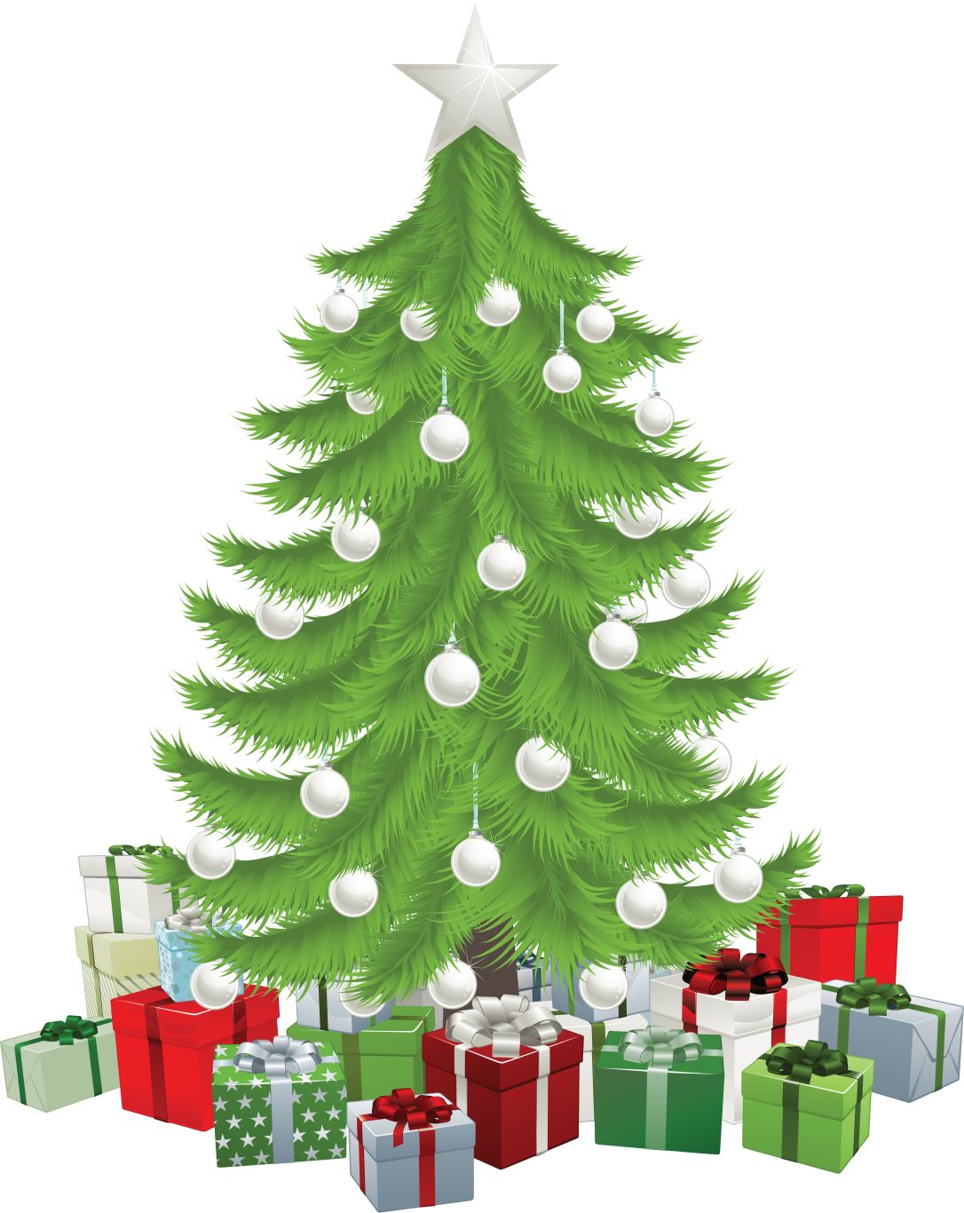 Christmas tree PNG    图片编号:38518