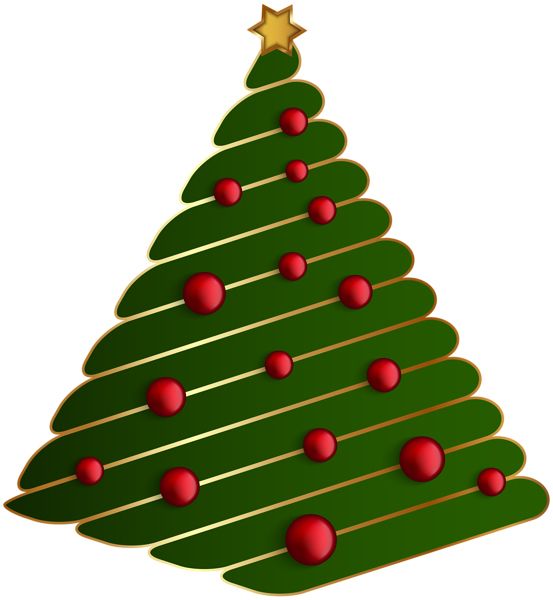 Christmas tree PNG    图片编号:38604