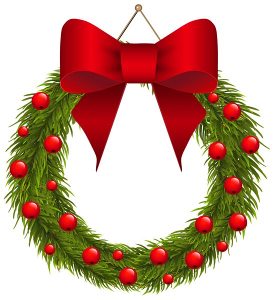 Christmas wreath PNG    图片编号:95053