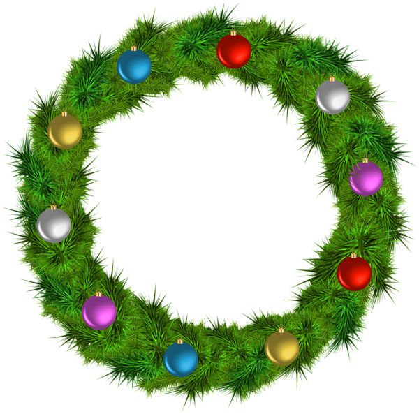Christmas wreath PNG    图片编号:95068