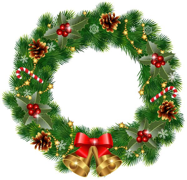 Christmas wreath PNG    图片编号:95070