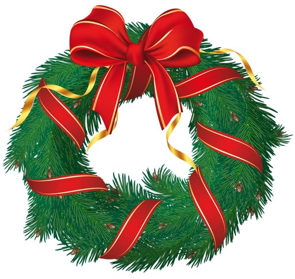 Christmas wreath PNG    图片编号:95075