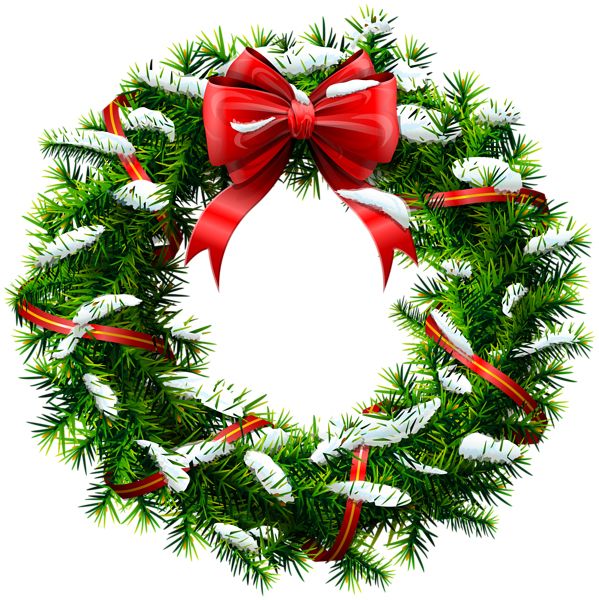 Christmas wreath PNG    图片编号:95076