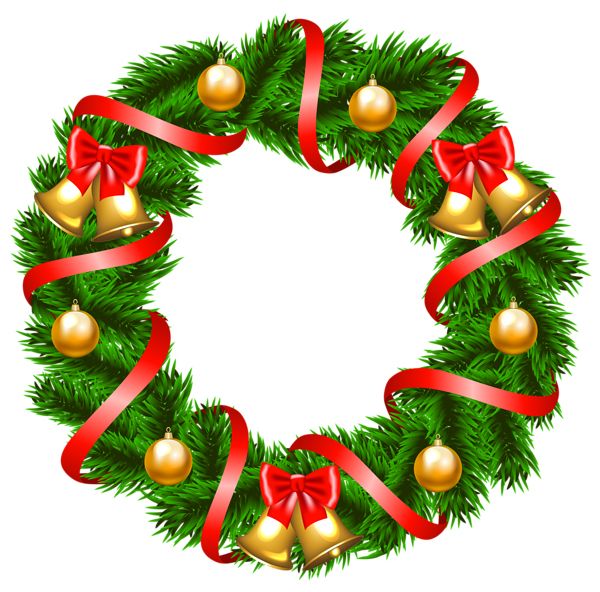 Christmas wreath PNG    图片编号:95082