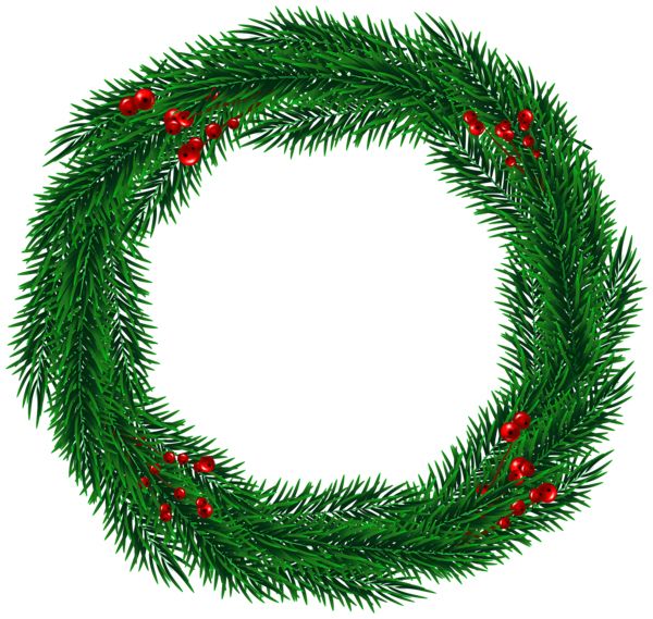 Christmas wreath PNG    图片编号:95088