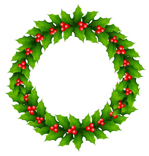 Christmas wreath PNG    图片编号:95045
