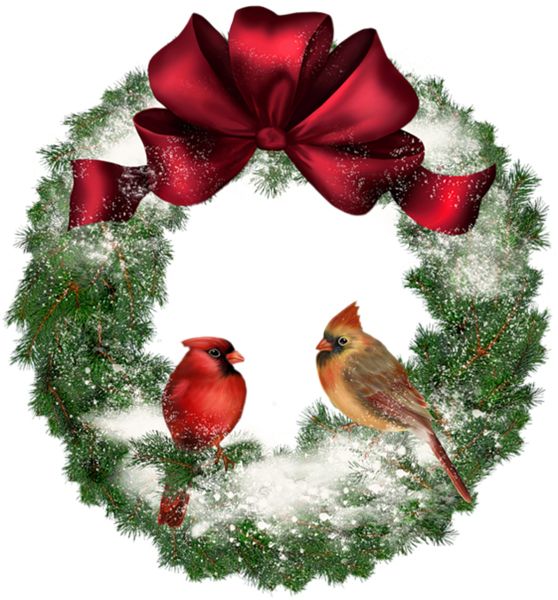 Christmas wreath PNG    图片编号:95105