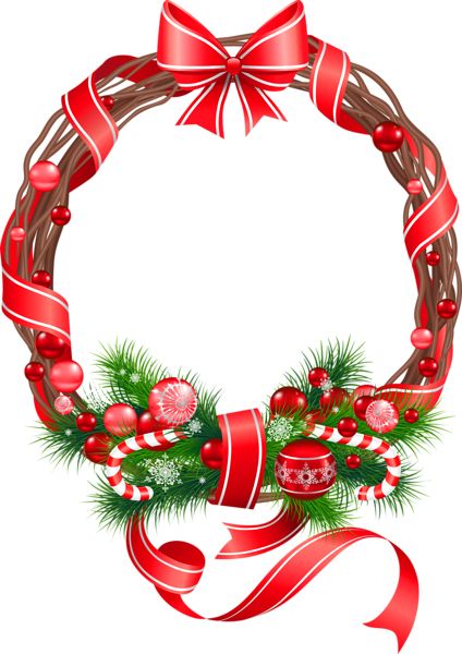 Christmas wreath PNG    图片编号:95046