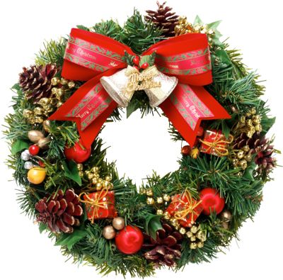 Christmas wreath PNG    图片编号:95113