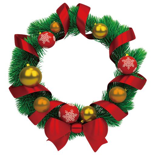 Christmas wreath PNG    图片编号:95117