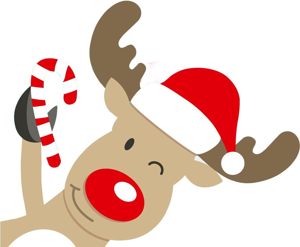 Santa Claus's reindeer PNG    图片编号:94939