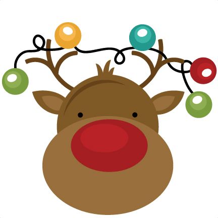 Santa Claus's reindeer PNG    图片编号:94948