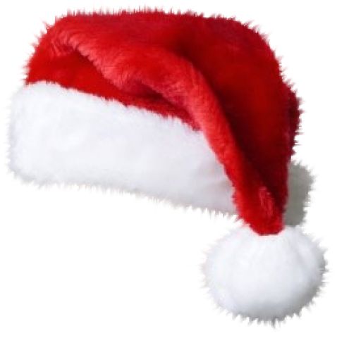 Santa Claus hat PNG    图片编号:39314
