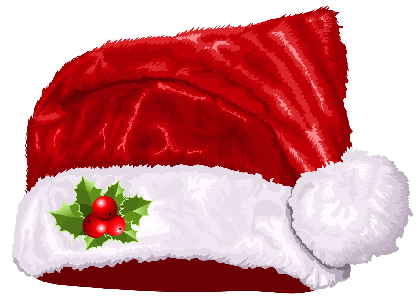 Santa Claus hat PNG    图片编号:39315