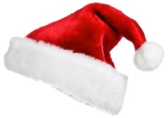 Santa Claus hat PNG    图片编号:39317