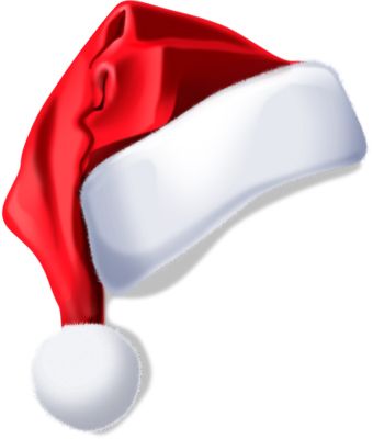 Santa Claus hat PNG    图片编号:39319