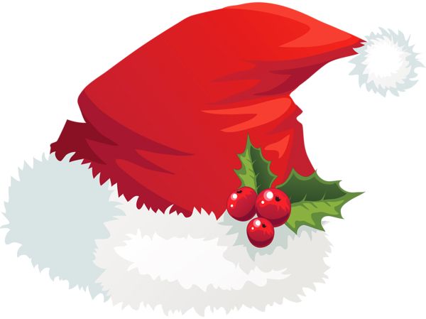 Santa Claus hat PNG    图片编号:39352