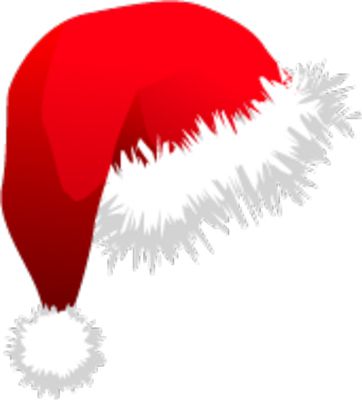 Santa Claus hat PNG    图片编号:39367