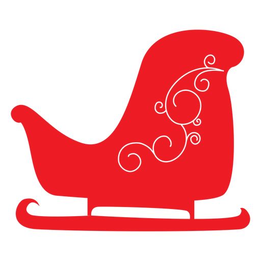 Santa sleigh PNG    图片编号:38675