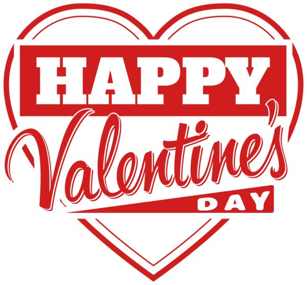 Happy Valentines Day PNG    图片编号:39515