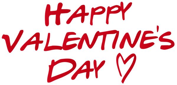 Happy Valentines Day PNG    图片编号:39524
