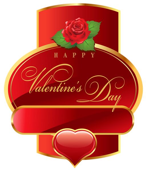 Happy Valentines Day PNG    图片编号:39537