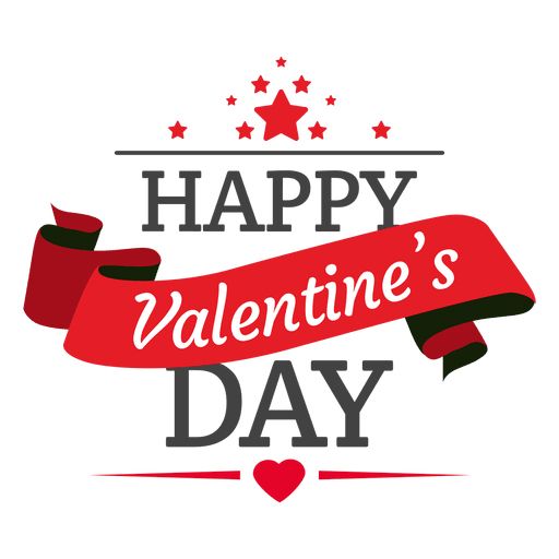 Happy Valentines Day PNG    图片编号:39591
