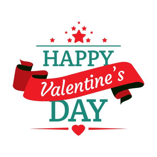 Happy Valentines Day PNG    图片编号:39592