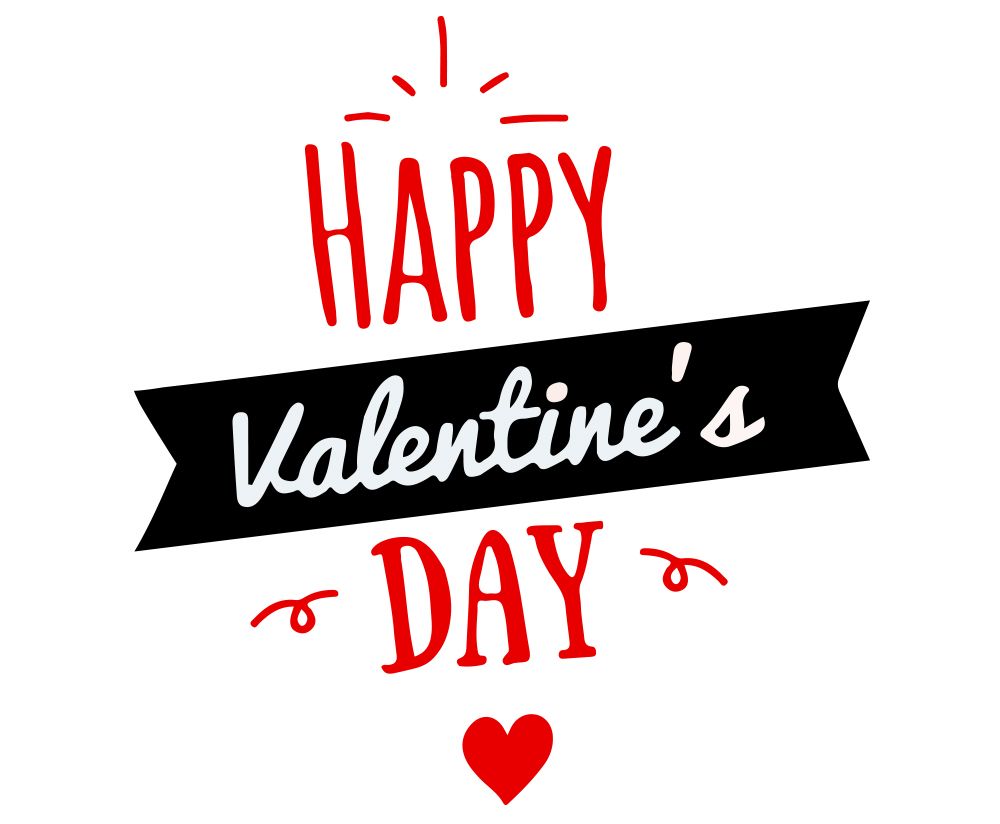 Happy Valentines Day transparent PNG    图片编号:95714