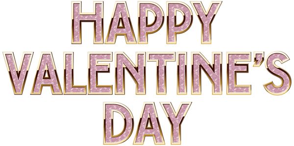 Happy Valentines Day transparent PNG    图片编号:95735