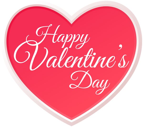Happy Valentines Day transparent PNG    图片编号:95744