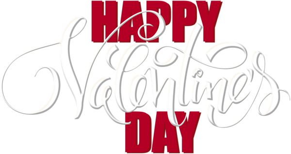 Happy Valentines Day transparent PNG    图片编号:95759