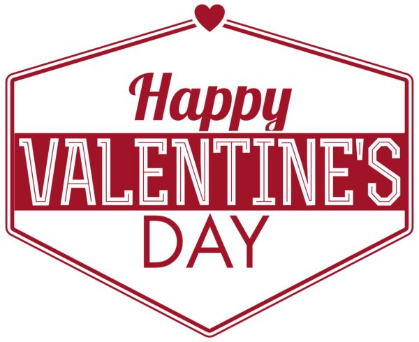 Happy Valentines Day transparent PNG    图片编号:95760