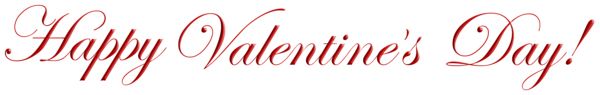 Happy Valentines Day transparent PNG    图片编号:95761