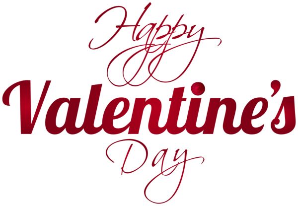 Happy Valentines Day transparent PNG    图片编号:95774