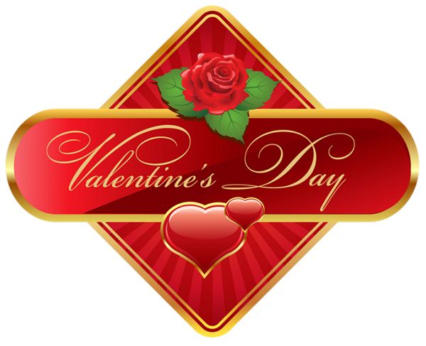 Happy Valentines Day transparent PNG    图片编号:95817
