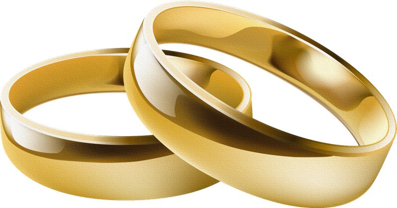 Wedding rings PNG    图片编号:19481