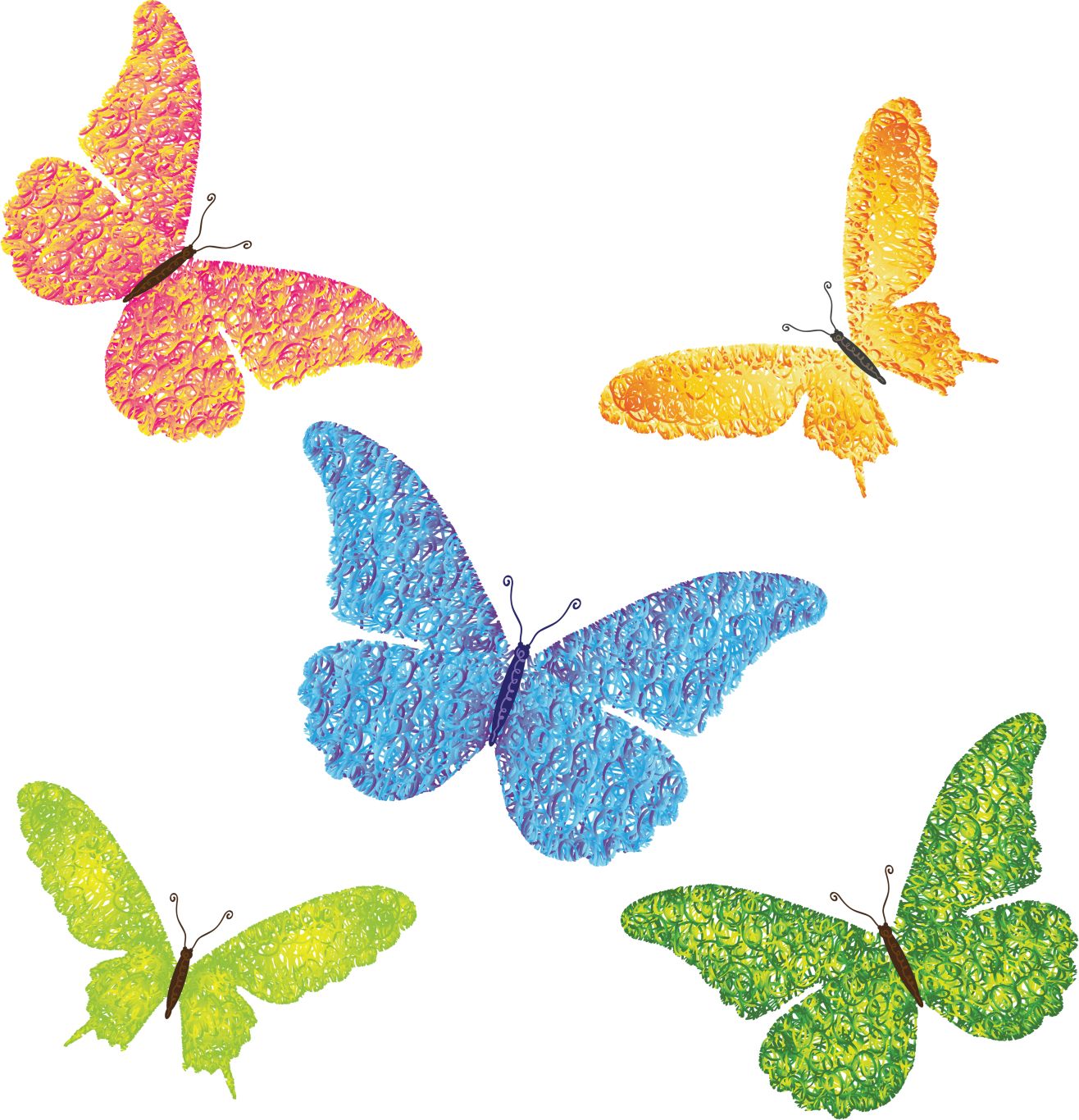 Butterflies PNG    图片编号:103813