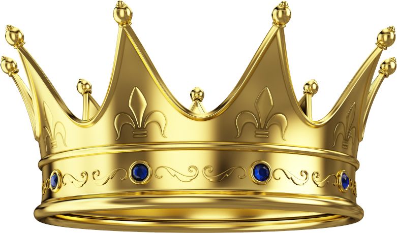 Gold crown PNG    图片编号:23829