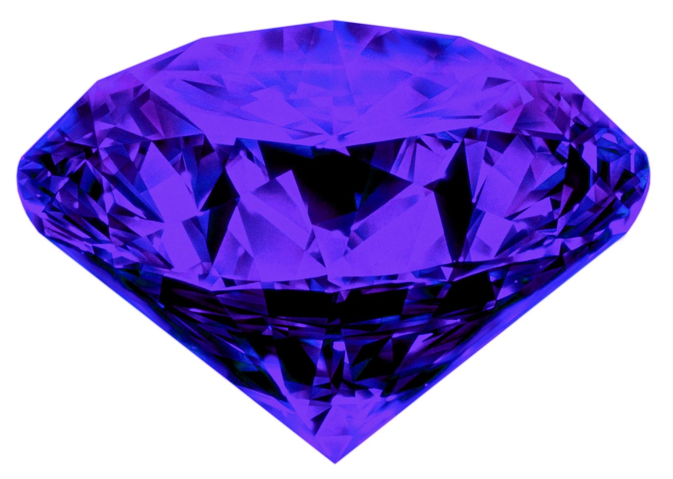 Purple diamond PNG image    图片编号:6683