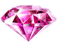 Pink diamond PNG image    图片编号:6685