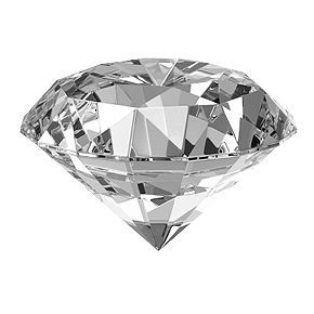 White diamond PNG image    图片编号:6701