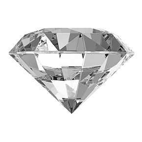 White diamond PNG image    图片编号:6702