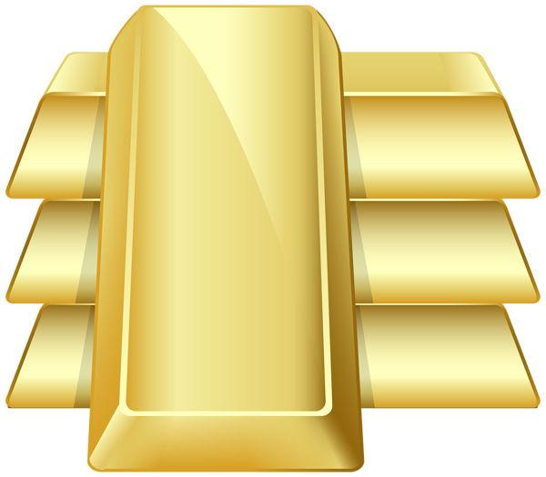Gold bars PNG    图片编号:100993