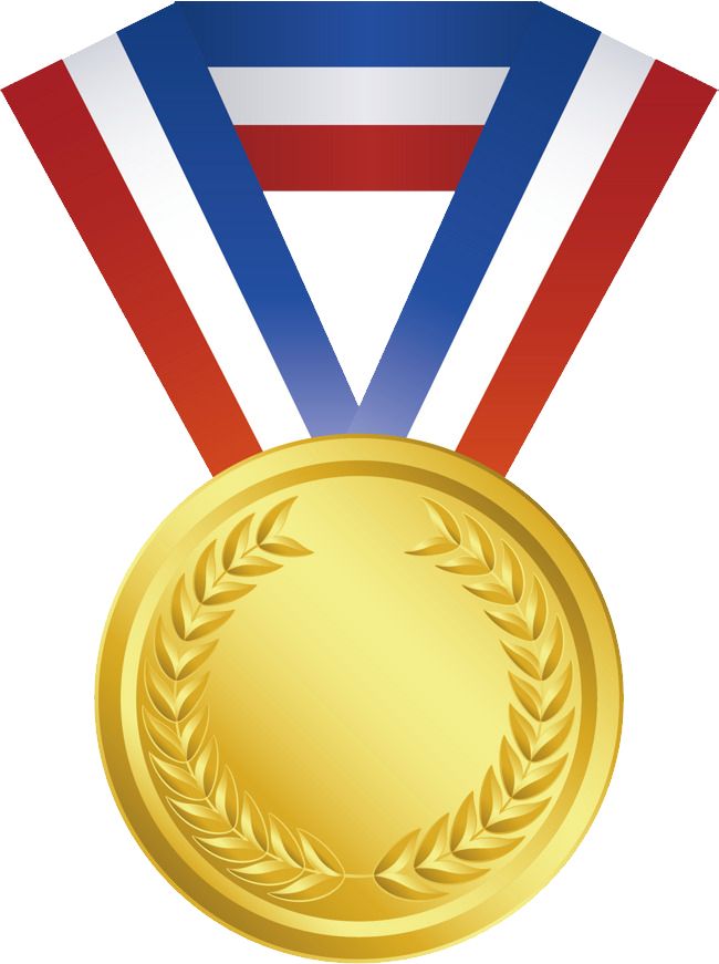 Gold medal PNG    图片编号:57717