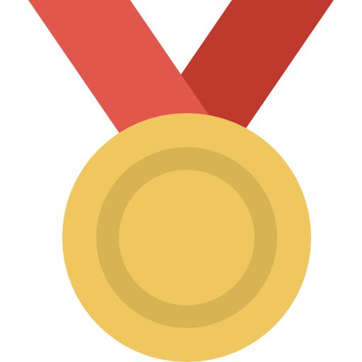 Gold medal PNG    图片编号:57726