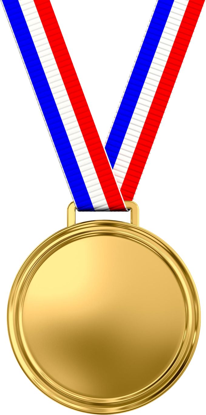 Gold medal PNG    图片编号:57821