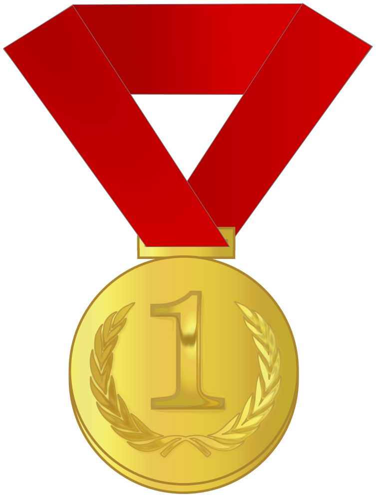 Gold medal PNG    图片编号:57743