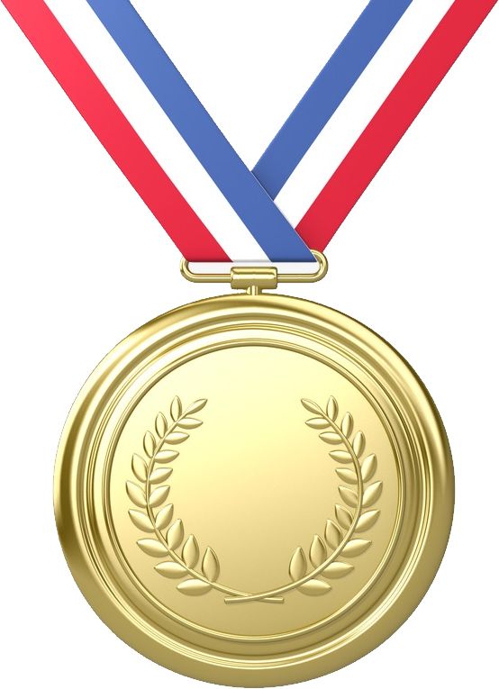 Gold medal PNG    图片编号:57719